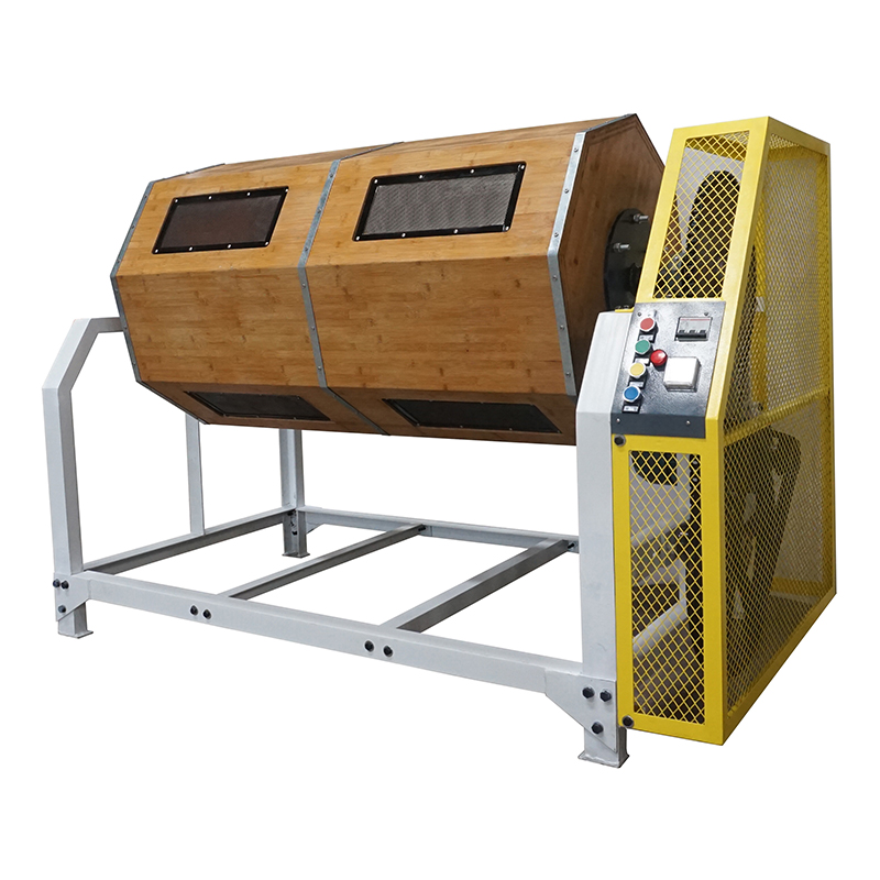 Machine de finition à tonneau rotatif à grand volume